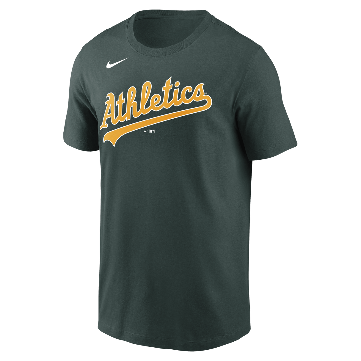 Nike Oakland Athletics Adult Institiutional Short Sleeve Cotton Tee Fan Gear MLB Oakland Athletics