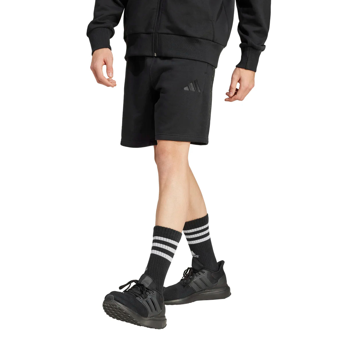 adidas Men's All SZN Fleece Graphic Shorts Mens Apparel Shorts