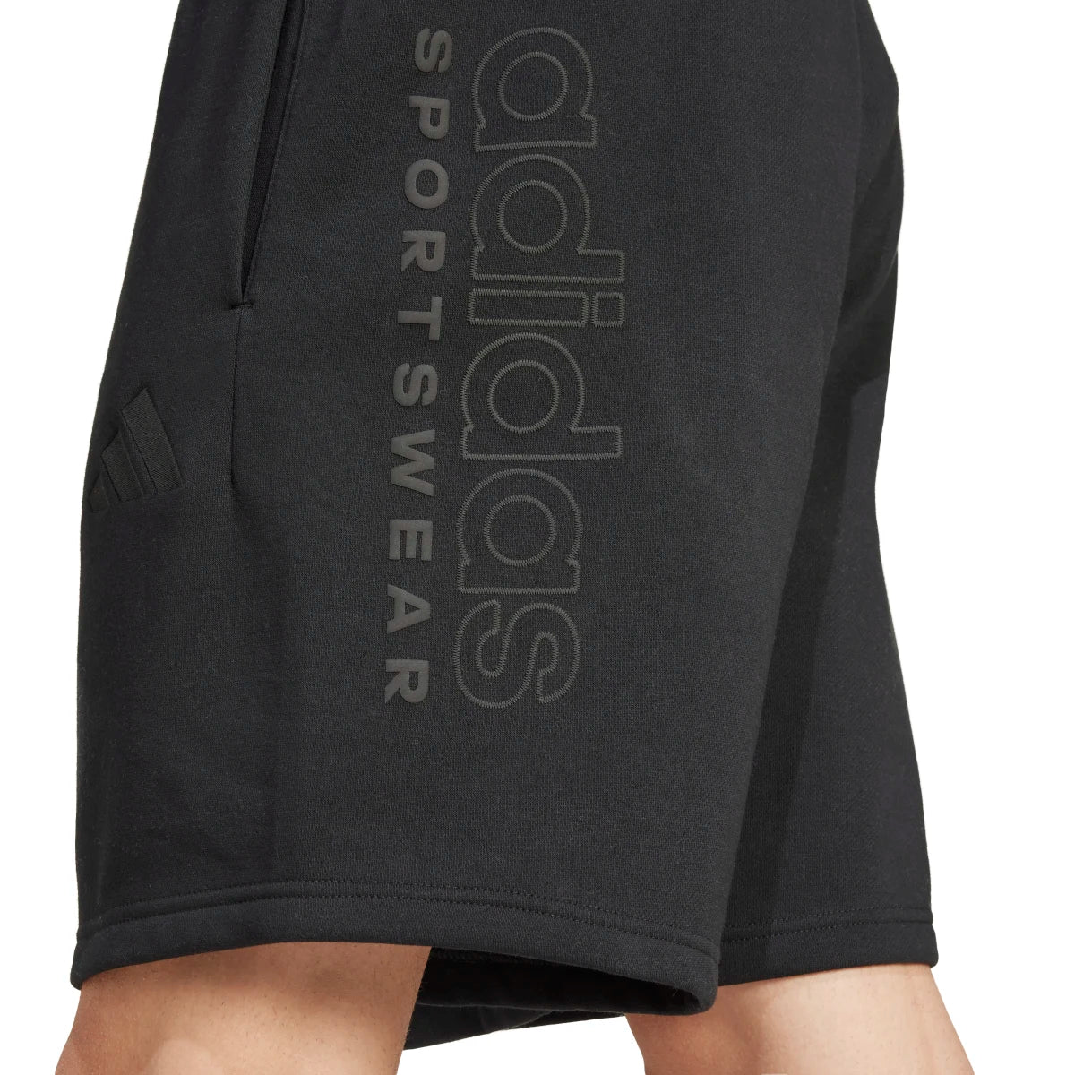 adidas Men's All SZN Fleece Graphic Shorts Mens Apparel Shorts