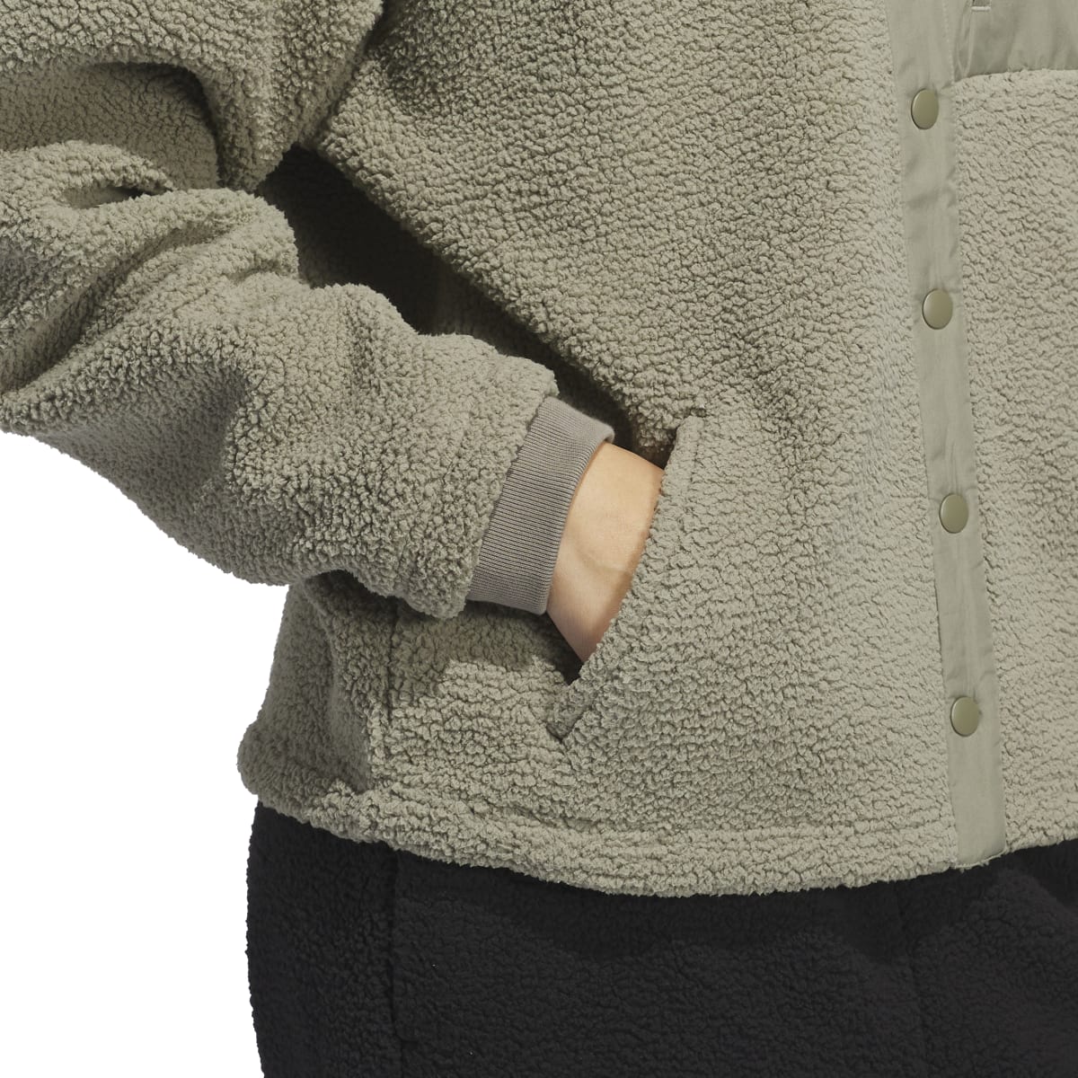 adidas Women's Coze Snap Jacket Womens Apparel Jackets & Vests