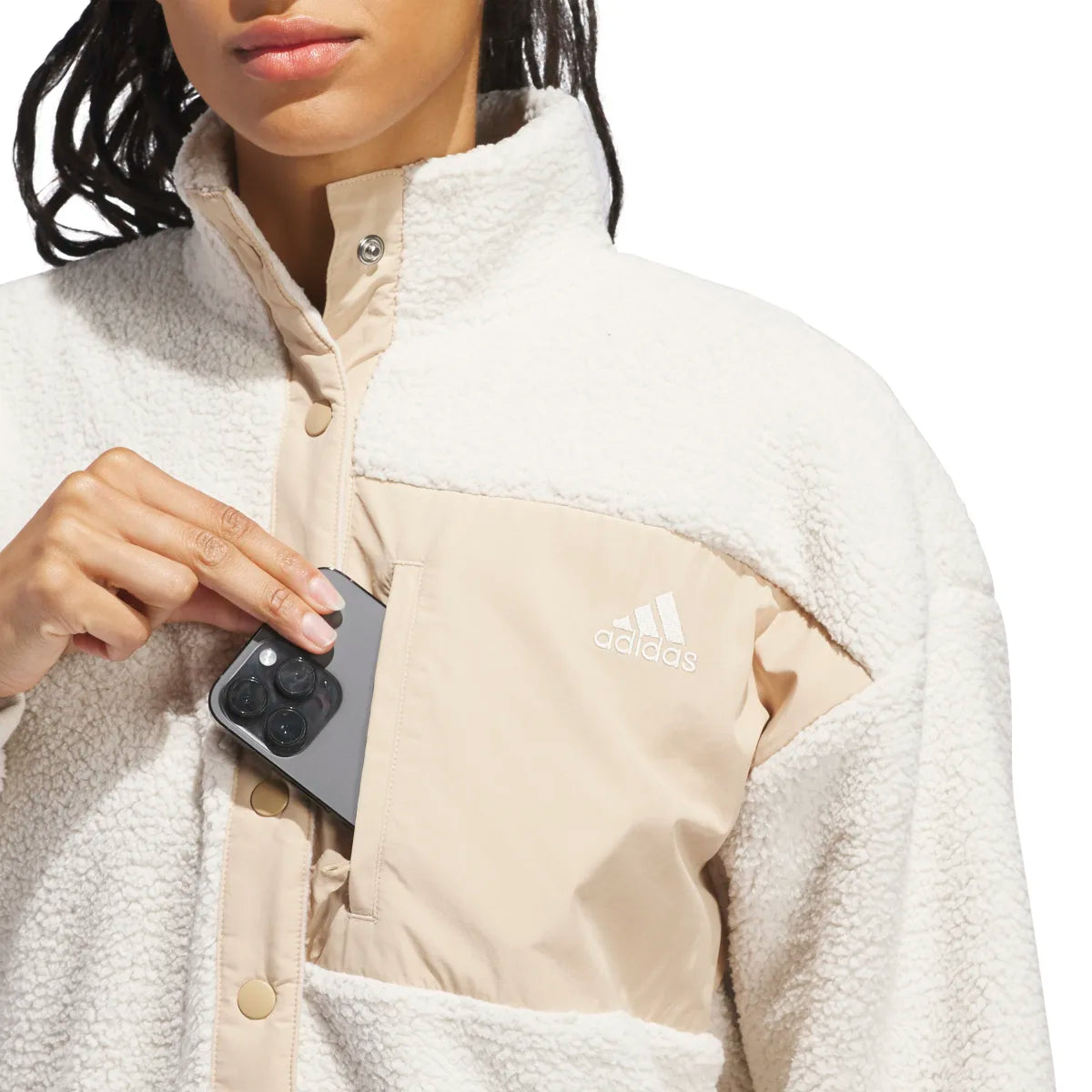 adidas Women's Coze Snap Jacket Womens Apparel Jackets & Vests