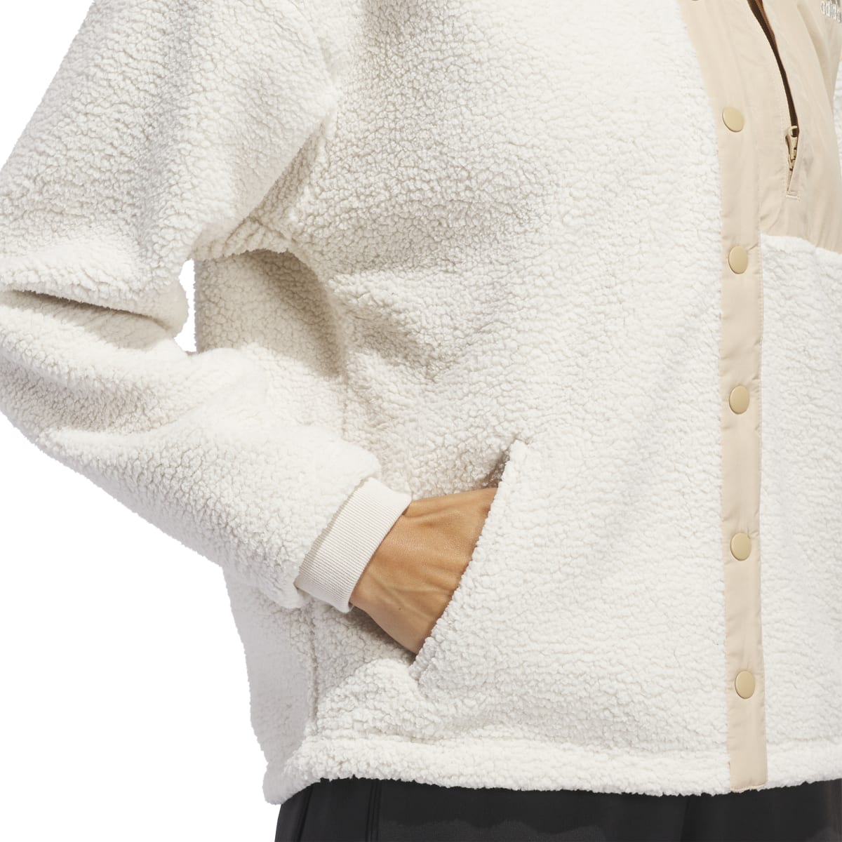 adidas Women's Coze Snap Jacket Womens Apparel Jackets & Vests