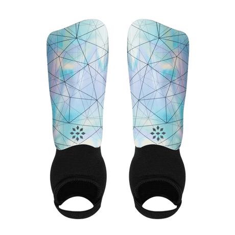Girls' Cut Soccer Shin Guards - Holographic Soccer Shin Guards All