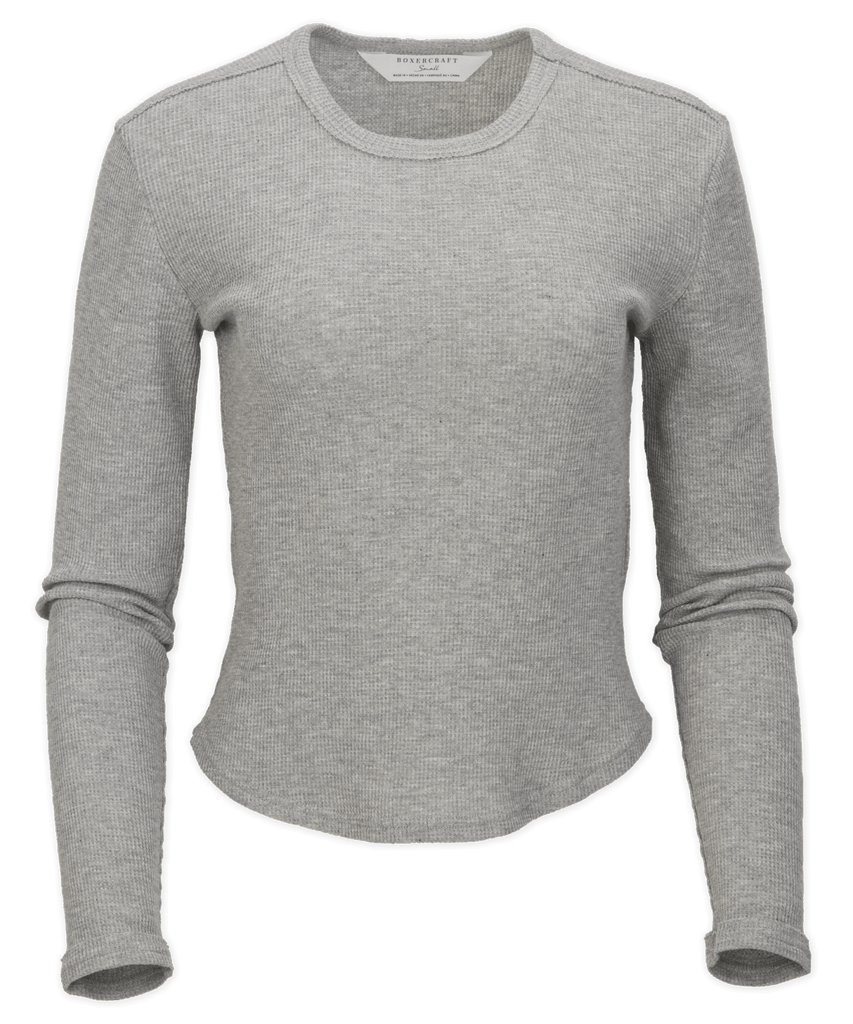 Boxercraft Women's Waffle Knit Baby Long Sleeve Tee Womens Apparel Shirts & Tops