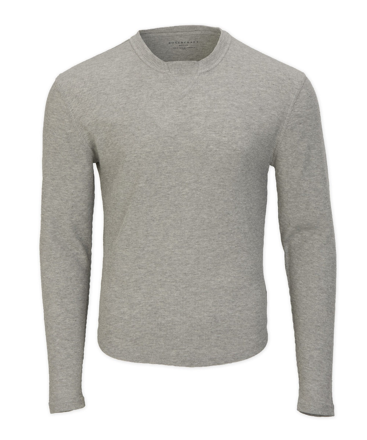 Boxercraft Men's Waffle Knit Long Sleeve Tee Mens Apparel Shirts & Tops