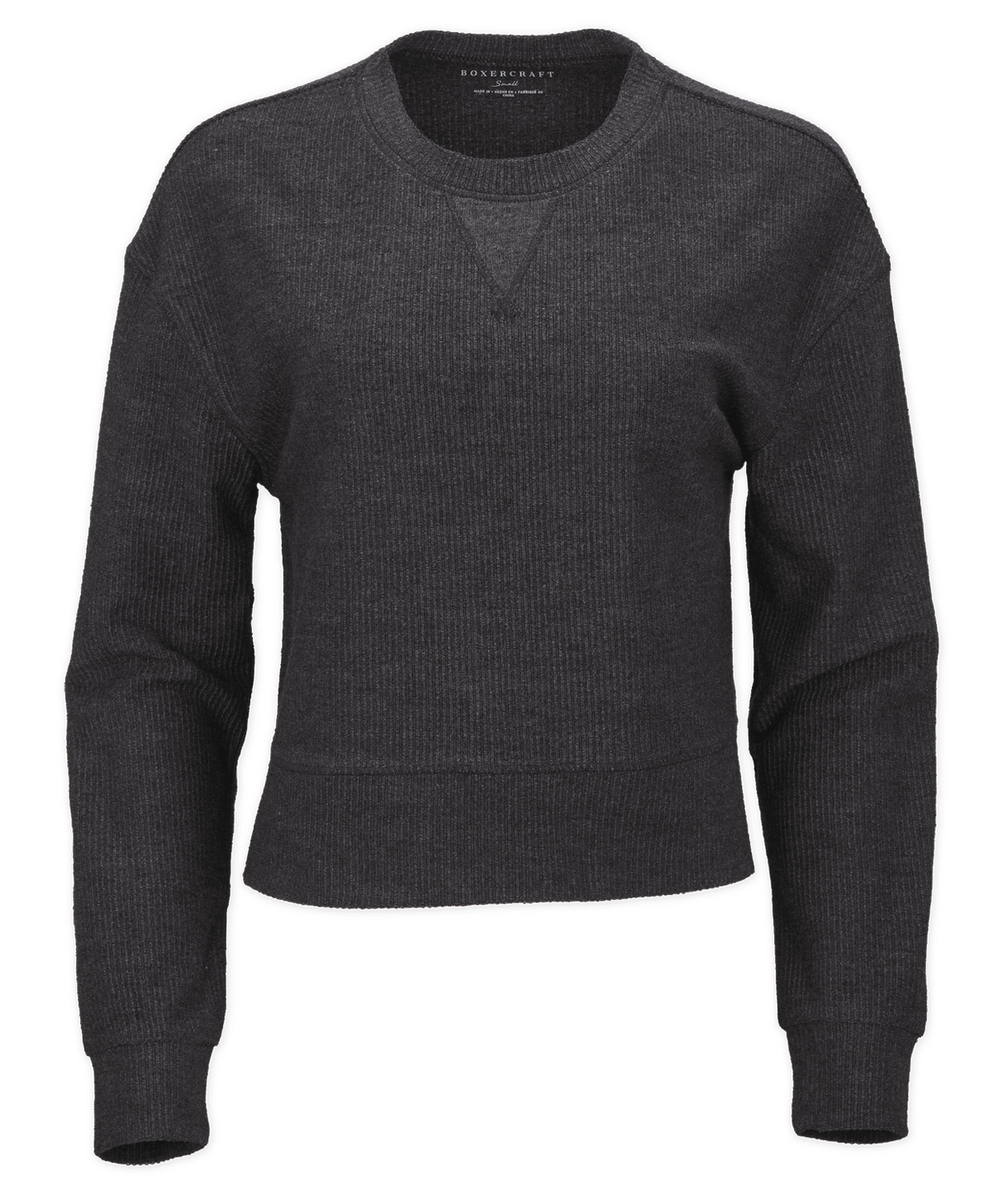 Boxercraft Women's Cropped Boxy Crew Womens Apparel Sweatshirts & Fleece