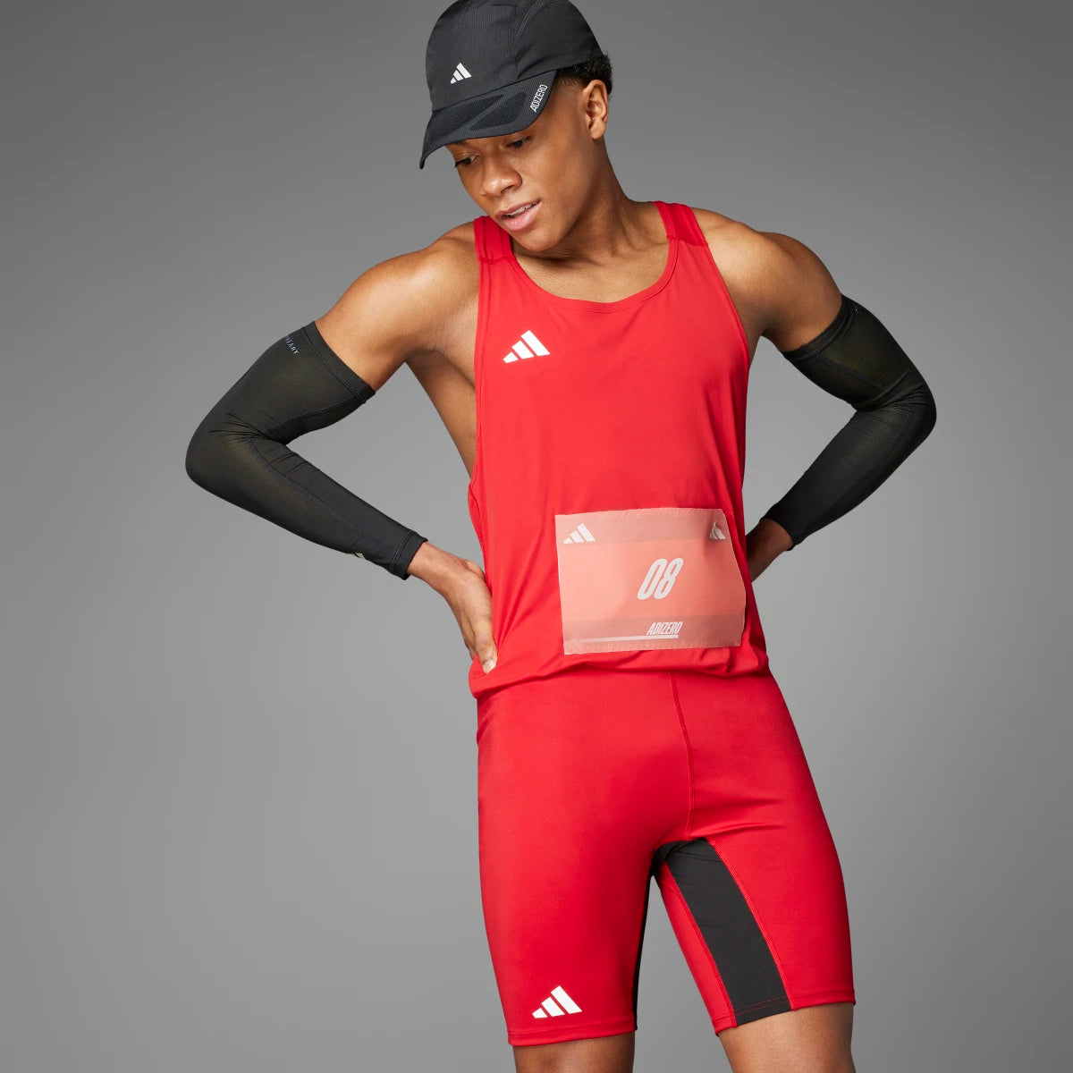 adidas Men's Adizero Essentials Tight Short Mens Apparel Shorts