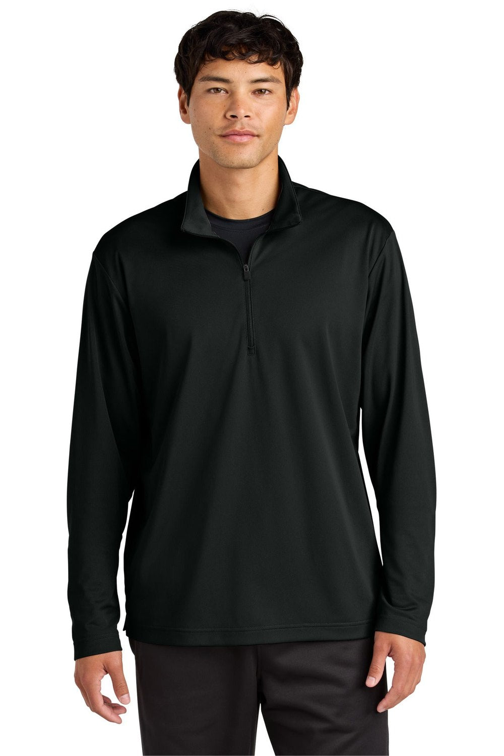Sport-Tek Men's Micropique Sport-Wick 1/4-Zip ST672 Mens Apparel Jackets & Vests