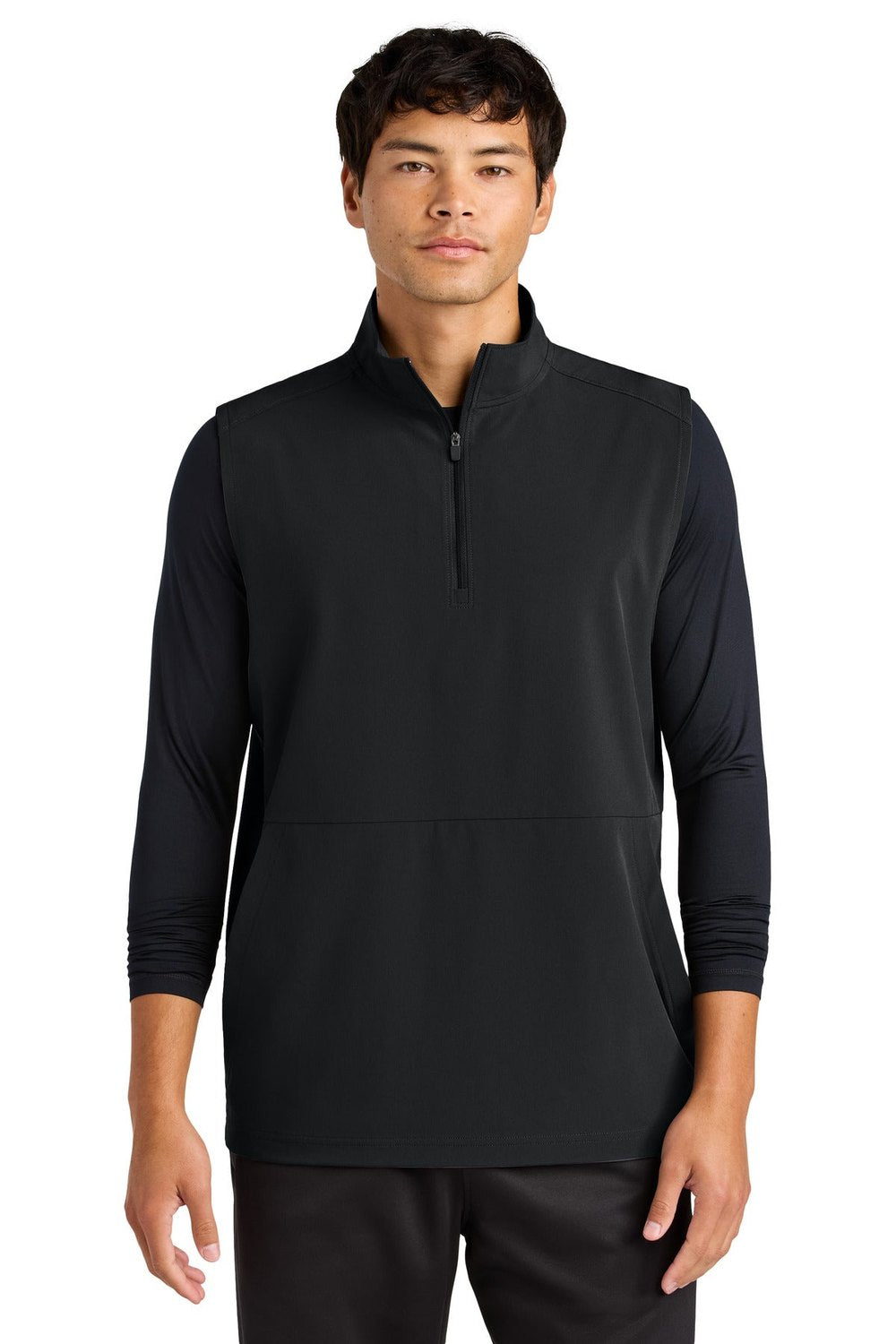 Sport-Tek Men's Repeat 1/4-Zip Vest ST487 Mens Apparel Jackets & Vests