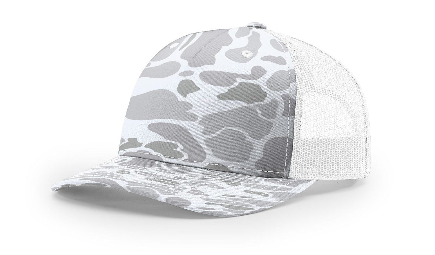 Richardson Camo Printed 112 Five Panel Trucker Hat Unisex Accessories Hats & Caps