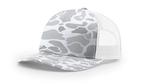 Richardson Camo Printed 112 Five Panel Trucker Hat Unisex Accessories Hats & Caps