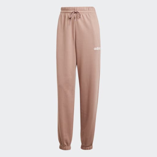 adidas Women's Essentials Linear French Terry Cuffed Pant Womens Apparel Pants & Sweatpants