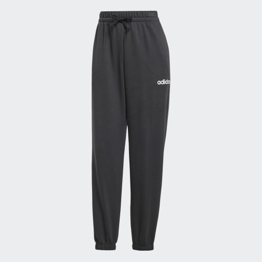adidas Women's Essentials Linear French Terry Cuffed Pant Womens Apparel Pants & Sweatpants