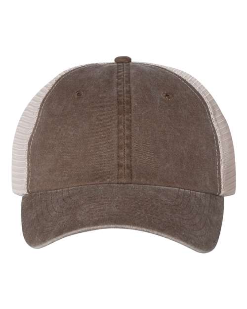 Sportsman Pigment-Dyed Trucker Cap Unisex Accessories Hats & Caps
