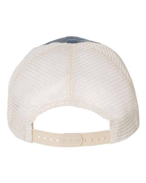 Sportsman Pigment-Dyed Trucker Cap Unisex Accessories Hats & Caps