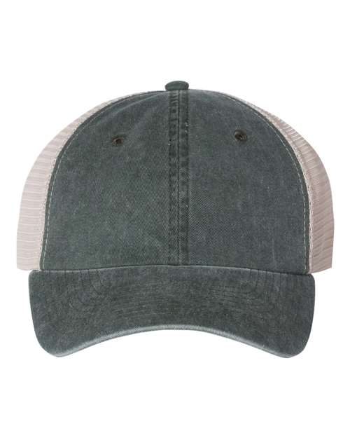 Sportsman Pigment-Dyed Trucker Cap Unisex Accessories Hats & Caps