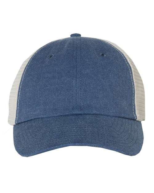 Sportsman Pigment-Dyed Trucker Cap Unisex Accessories Hats & Caps