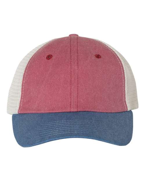 Sportsman Pigment-Dyed Trucker Cap Unisex Accessories Hats & Caps