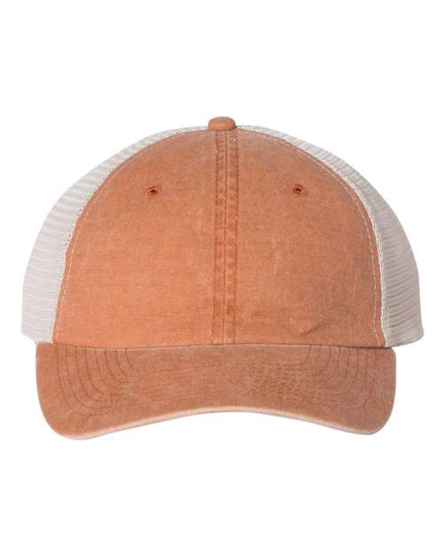 Sportsman Pigment-Dyed Trucker Cap Unisex Accessories Hats & Caps