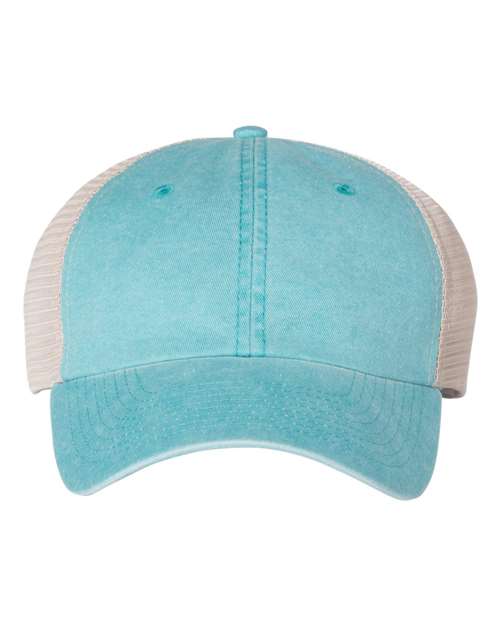 Sportsman Pigment-Dyed Trucker Cap Unisex Accessories Hats & Caps