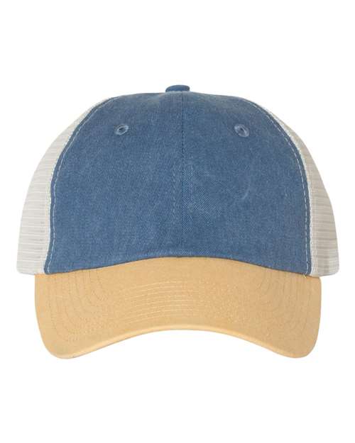 Sportsman Pigment-Dyed Trucker Cap Unisex Accessories Hats & Caps