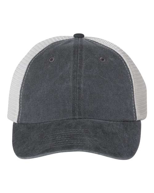 Sportsman Pigment-Dyed Trucker Cap Unisex Accessories Hats & Caps