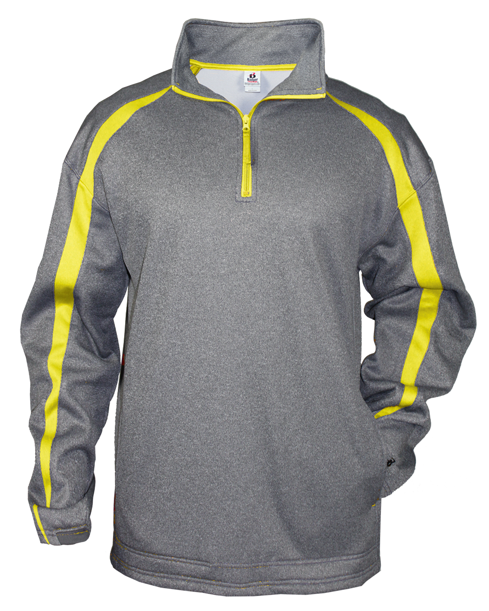 Badger Men's Fusion 1/4 Zip Sweatshirt Mens Apparel Sweatshirts & Fleece