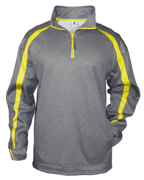 Badger Men's Fusion 1/4 Zip Sweatshirt Mens Apparel Sweatshirts & Fleece