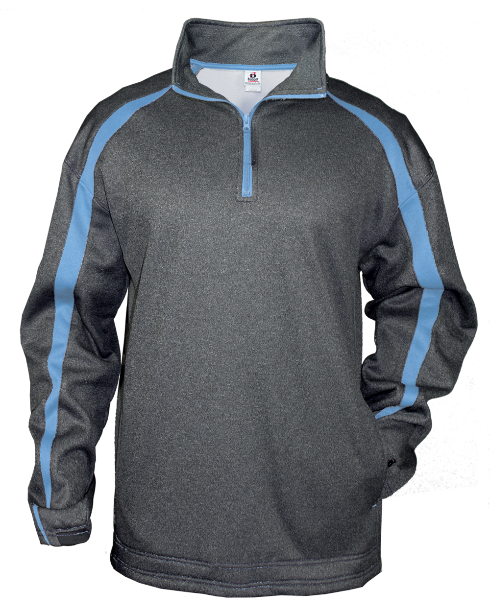 Badger Men's Fusion 1/4 Zip Sweatshirt Mens Apparel Sweatshirts & Fleece