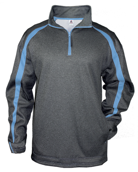 Badger Men's Fusion 1/4 Zip Sweatshirt Mens Apparel Sweatshirts & Fleece