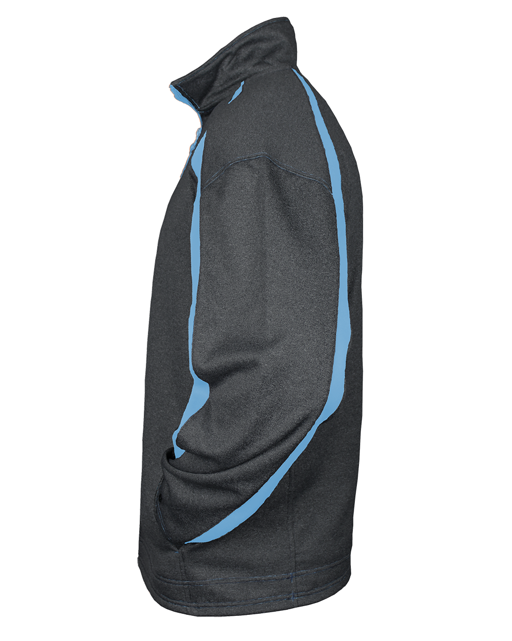 Badger Men's Fusion 1/4 Zip Sweatshirt Mens Apparel Sweatshirts & Fleece