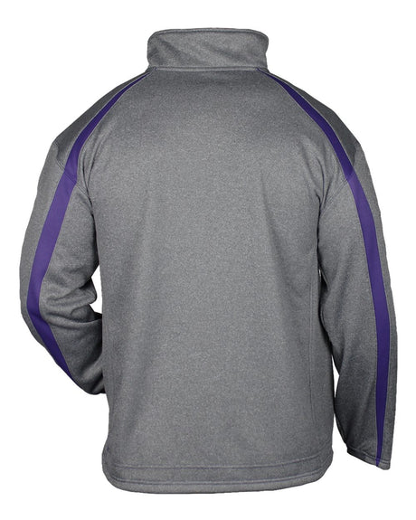 Badger Men's Fusion 1/4 Zip Sweatshirt Mens Apparel Sweatshirts & Fleece