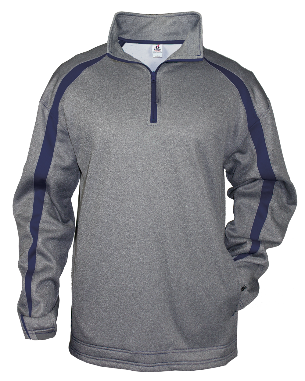 Badger Men's Fusion 1/4 Zip Sweatshirt Mens Apparel Sweatshirts & Fleece