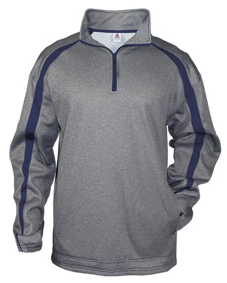 Badger Men's Fusion 1/4 Zip Sweatshirt Mens Apparel Sweatshirts & Fleece