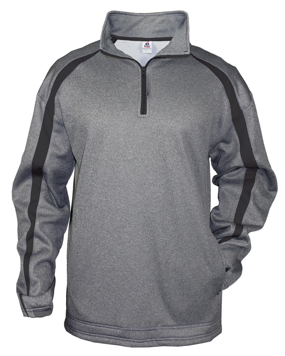 Badger Men's Fusion 1/4 Zip Sweatshirt Mens Apparel Sweatshirts & Fleece