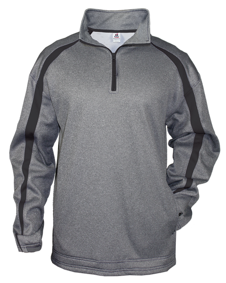 Badger Men's Fusion 1/4 Zip Sweatshirt Mens Apparel Sweatshirts & Fleece