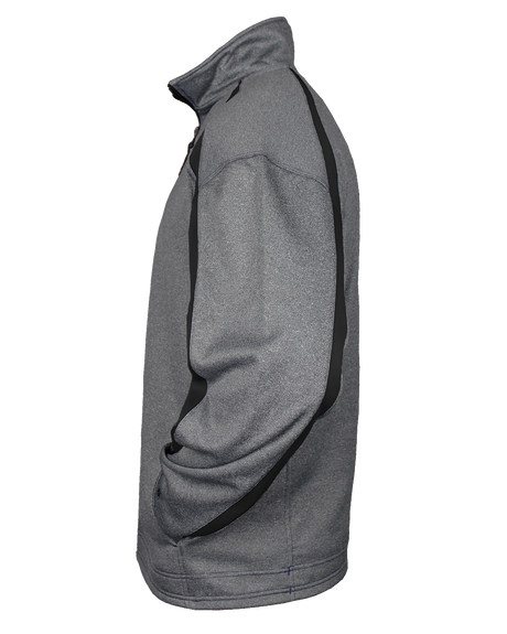 Badger Men's Fusion 1/4 Zip Sweatshirt Mens Apparel Sweatshirts & Fleece