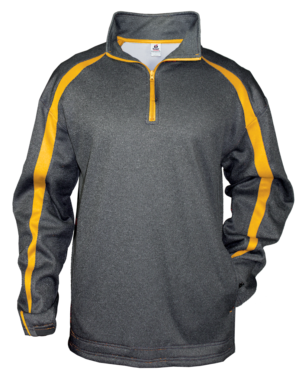 Badger Men's Fusion 1/4 Zip Sweatshirt Mens Apparel Sweatshirts & Fleece