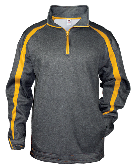Badger Men's Fusion 1/4 Zip Sweatshirt Mens Apparel Sweatshirts & Fleece