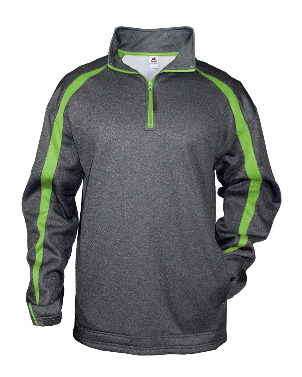 Badger Men's Fusion 1/4 Zip Sweatshirt Mens Apparel Sweatshirts & Fleece