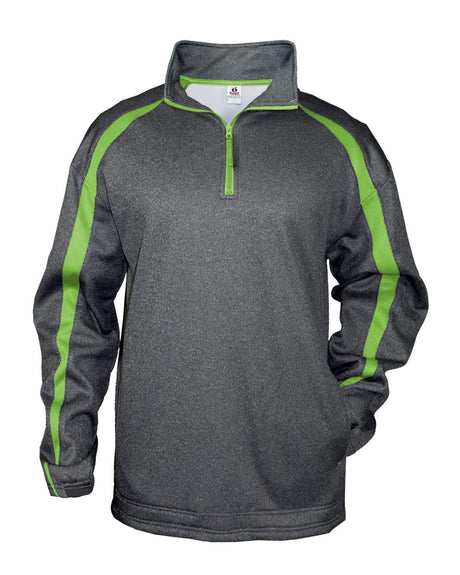 Badger Men's Fusion 1/4 Zip Sweatshirt Mens Apparel Sweatshirts & Fleece
