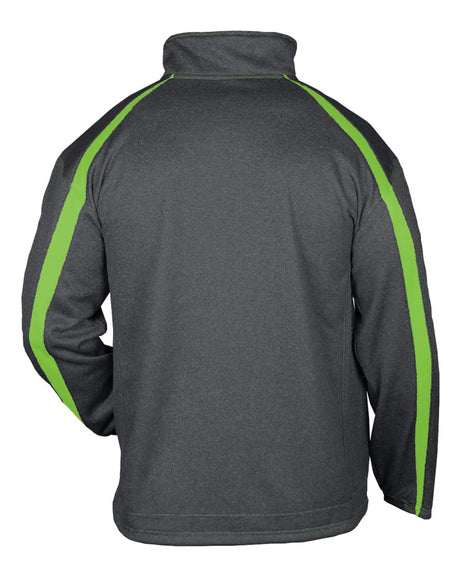 Badger Men's Fusion 1/4 Zip Sweatshirt Mens Apparel Sweatshirts & Fleece