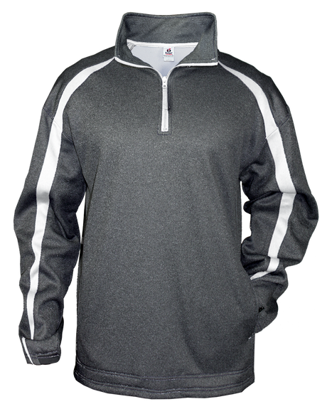 Badger Men's Fusion 1/4 Zip Sweatshirt Mens Apparel Sweatshirts & Fleece