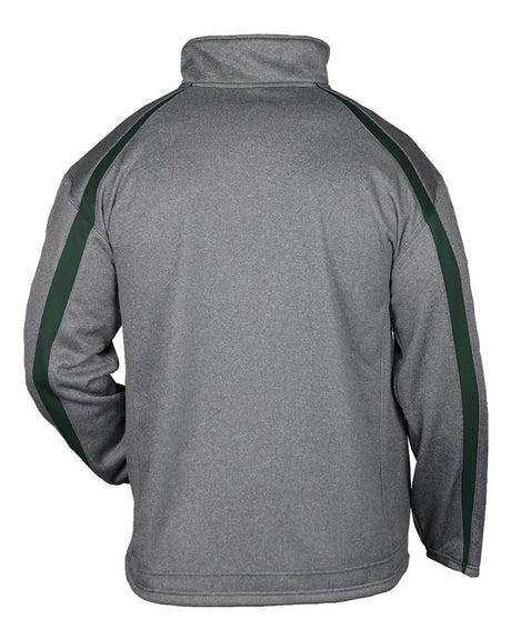 Badger Men's Fusion 1/4 Zip Sweatshirt Mens Apparel Sweatshirts & Fleece