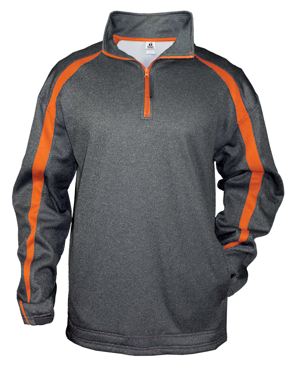 Badger Men's Fusion 1/4 Zip Sweatshirt Mens Apparel Sweatshirts & Fleece