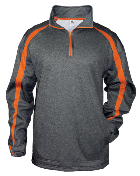 Badger Men's Fusion 1/4 Zip Sweatshirt Mens Apparel Sweatshirts & Fleece