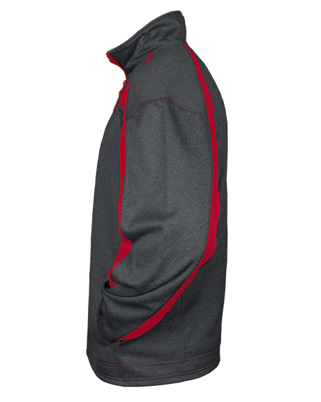 Badger Men's Fusion 1/4 Zip Sweatshirt Mens Apparel Sweatshirts & Fleece
