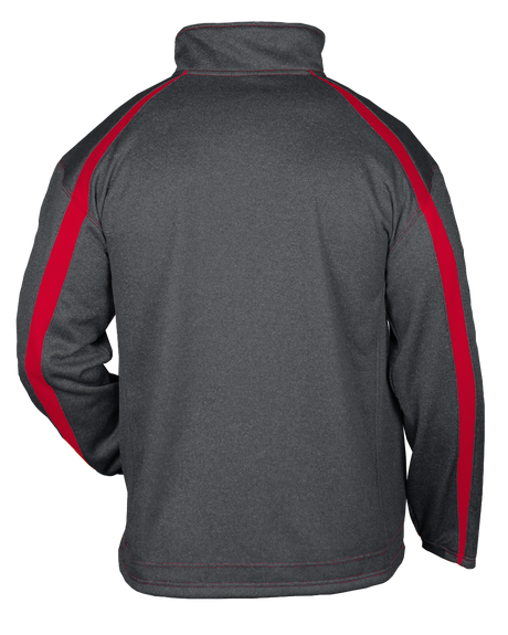 Badger Men's Fusion 1/4 Zip Sweatshirt Mens Apparel Sweatshirts & Fleece