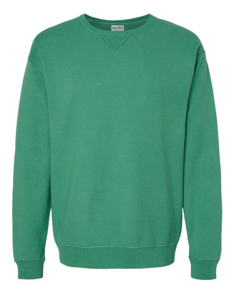 ComfortWash by Hanes Garment-Dyed Crewneck Sweatshirt Womens Apparel Sweatshirts & Fleece