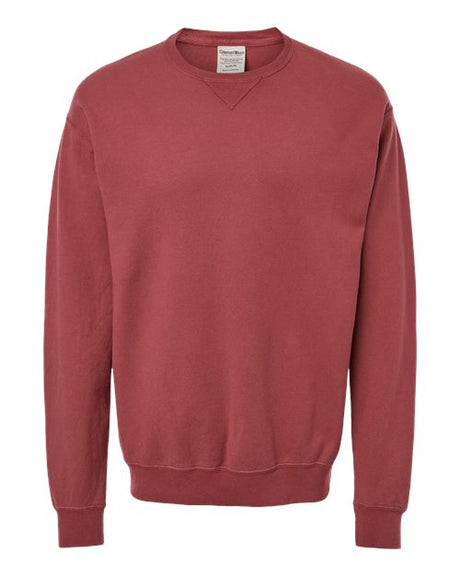 ComfortWash by Hanes Garment-Dyed Crewneck Sweatshirt Womens Apparel Sweatshirts & Fleece